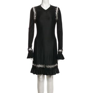 ❌sold❌Burberry chain ring body con dress